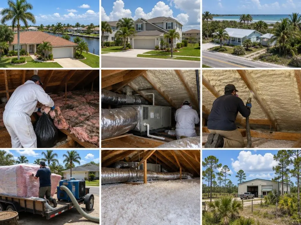 Insulation Removal & Replacement in Palm Bay, FL