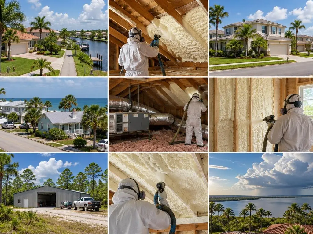 Spray Foam Insulation in Palm Bay, FL